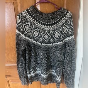 Old Navy patterned Sweater (large)